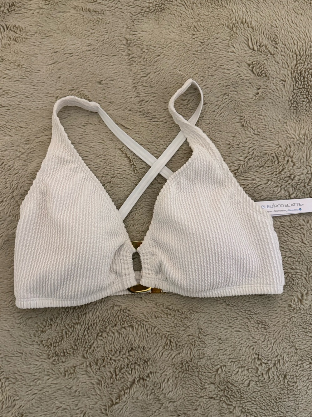 BLEU by Rod Beattie Cross Back top